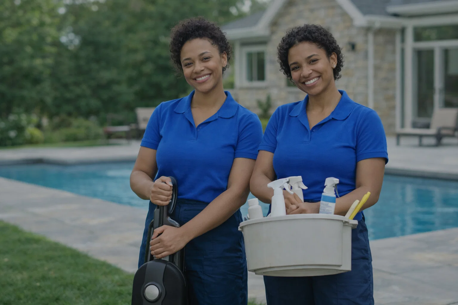 Brooms N Buckets cleaning team